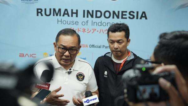 CdM Bersyukur Indonesia Capai Target 4 Emas di Asian Games 2026, Tegaskan Perjuangan Belum Selesai CdM Bersyukur Indonesia Capai Target 4 Emas di Asian Games 2026, Tegaskan Perjuangan Belum Selesai