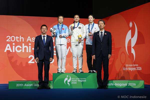 Klasemen Sementara Perolehan Medali Asian Games 2026, Rabu 30 September Pukul 21.00 WIB: Raih 4 Emas, Indonesia Capai Target! Klasemen Sementara Perolehan Medali Asian Games 2026, Rabu 30 September Pukul 21.00 WIB: Raih 4 Emas, Indonesia Capai Target!