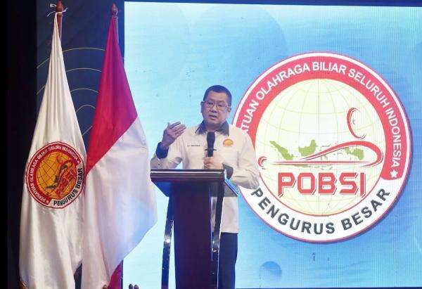 Rakernas POBSI 2026, Hary Tanoesoedibjo: Komitmen Kami Bawa Biliar Indonesia Naik Level Rakernas POBSI 2026, Hary Tanoesoedibjo: Komitmen Kami Bawa Biliar Indonesia Naik Level