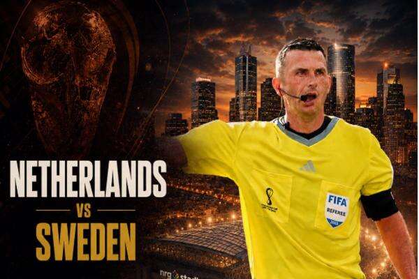 FIFA Beri Lampu Hijau, Michael Oliver Pimpin Laga Belanda vs Swedia FIFA Beri Lampu Hijau, Michael Oliver Pimpin Laga Belanda vs Swedia