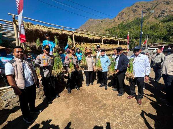 Kapolri dan Titiek Soeharto Tanam Bawang Serentak, Potensi Panen Capai 2.795 Ton Kapolri dan Titiek Soeharto Tanam Bawang Serentak, Potensi Panen Capai 2.795 Ton
