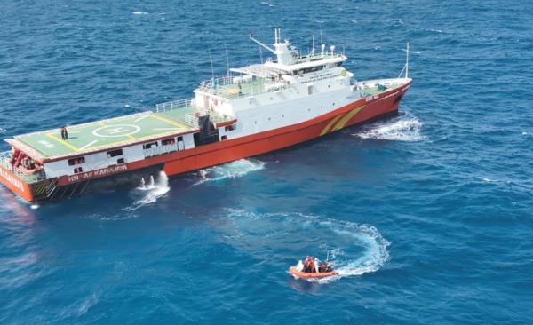 Arus Bawah Laut Kencang, Penyelam Basarnas Hanya Evakuasi 1 Korban KM Virgo Transport 8 Arus Bawah Laut Kencang, Penyelam Basarnas Hanya Evakuasi 1 Korban KM Virgo Transport 8