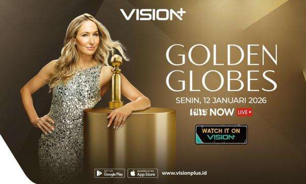 Jadi Presenter, Lisa BLACKPINK Tampil di Golden Globes Nonton Streaming di VISION+ Jadi Presenter, Lisa BLACKPINK Tampil di Golden Globes Nonton Streaming di VISION+