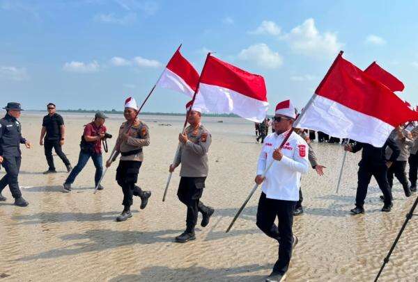 Lindungi Pesisir Pelalawan, Polda Riau Gelar Ekspedisi Merah Putih Presisi Lindungi Pesisir Pelalawan, Polda Riau Gelar Ekspedisi Merah Putih Presisi