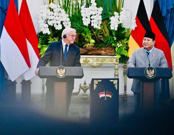 Prabowo: Indonesia-Jerman Kompak Dorong Perdamaian dan Stabilitas Global Prabowo: Indonesia-Jerman Kompak Dorong Perdamaian dan Stabilitas Global