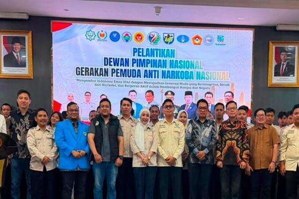 DPN GPANN Resmi Dilantik, BNN Dukung Pembentukan Satgas Antinarkoba hingga ke Desa DPN GPANN Resmi Dilantik, BNN Dukung Pembentukan Satgas Antinarkoba hingga ke Desa