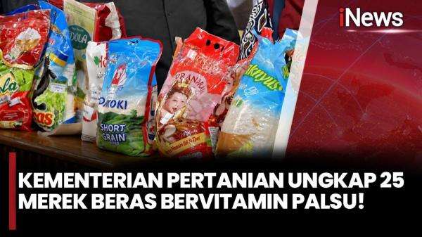 Terbongkar! Puluhan Merek Beras Bervitamin Diduga Palsu, Kandungan Gizi Tak Sesuai Label Terbongkar! Puluhan Merek Beras Bervitamin Diduga Palsu, Kandungan Gizi Tak Sesuai Label