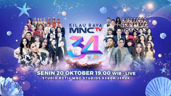 Malam Ini, Saksikan Kemegahan Pertunjukan Spektakuler Ulang Tahun Ke-34 Kilau Raya MNCTV Malam Ini, Saksikan Kemegahan Pertunjukan Spektakuler Ulang Tahun Ke-34 Kilau Raya MNCTV