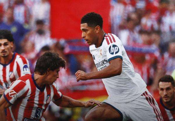 Perseteruan Panas di Laga Atletico Madrid vs Real Madrid, Cristian Romero Ejek Jude Bellingham Cengeng Usai Insiden VAR Perseteruan Panas di Laga Atletico Madrid vs Real Madrid, Cristian Romero Ejek Jude Bellingham Cengeng Usai Insiden VAR