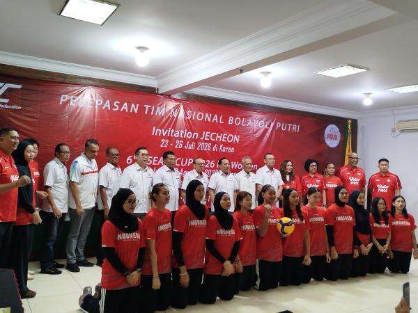 Timnas Voli Putri Indonesia Ditargetkan Runner-up SEA V Cup 2026, Matangkan Persiapan di Korsel Timnas Voli Putri Indonesia Ditargetkan Runner-up SEA V Cup 2026, Matangkan Persiapan di Korsel