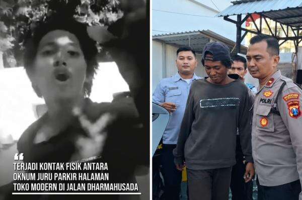 Viral Jukir Liar di Surabaya Ngamuk Tak Diberi Uang Parkir, Pukul dan Ludahi Pengendara Viral Jukir Liar di Surabaya Ngamuk Tak Diberi Uang Parkir, Pukul dan Ludahi Pengendara