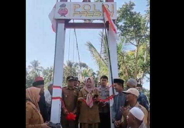 Jembatan Gantung Merah Putih Presisi di Lebak Banten Beroperasi, Mudahkan Akses 2 Desa Jembatan Gantung Merah Putih Presisi di Lebak Banten Beroperasi, Mudahkan Akses 2 Desa
