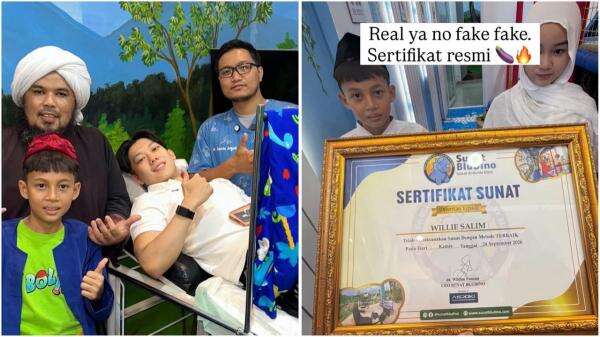 Kocak! Willie Salim Pamer Sertifikat Sunat usai Ditodong Spill Skin Baru Kocak! Willie Salim Pamer Sertifikat Sunat usai Ditodong Spill Skin Baru