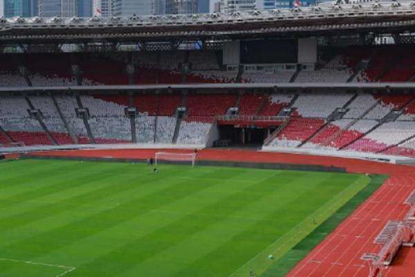 Penampakan Rumput SUGBK jelang Duel AC Milan Vs Chelsea Penampakan Rumput SUGBK jelang Duel AC Milan Vs Chelsea