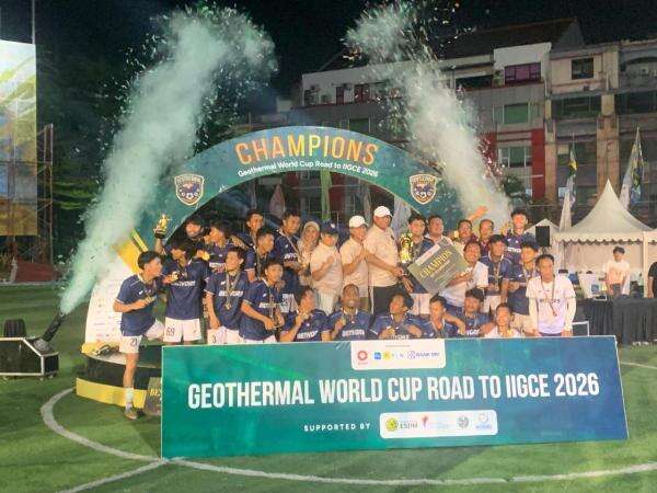 Geothermal World Cup 2026 Pecah! 16 Tim Ramaikan Panggung Persatuan Industri Panas Bumi Indonesia Geothermal World Cup 2026 Pecah! 16 Tim Ramaikan Panggung Persatuan Industri Panas Bumi Indonesia