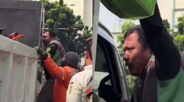 Viral Ojol Histeris Motornya Diangkut Dishub, Pramono: Driver Sudah Akui Kesalahan! Viral Ojol Histeris Motornya Diangkut Dishub, Pramono: Driver Sudah Akui Kesalahan!