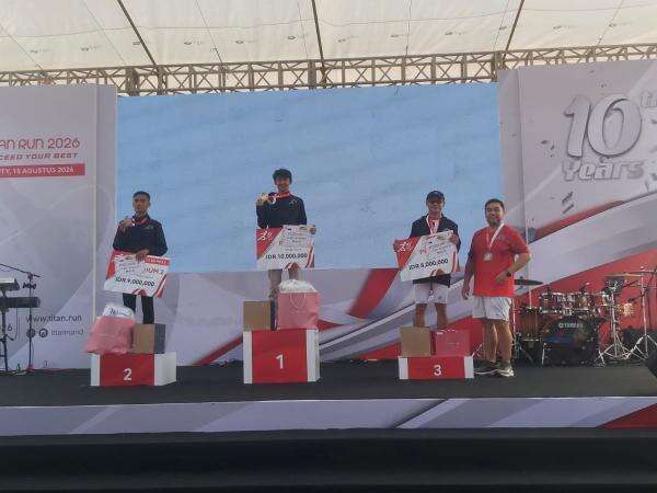 Titan Run 2026 Sukses Cetak Rekor MURI Berkat Kategori Jarak Unik 17,8 KM Titan Run 2026 Sukses Cetak Rekor MURI Berkat Kategori Jarak Unik 17,8 KM