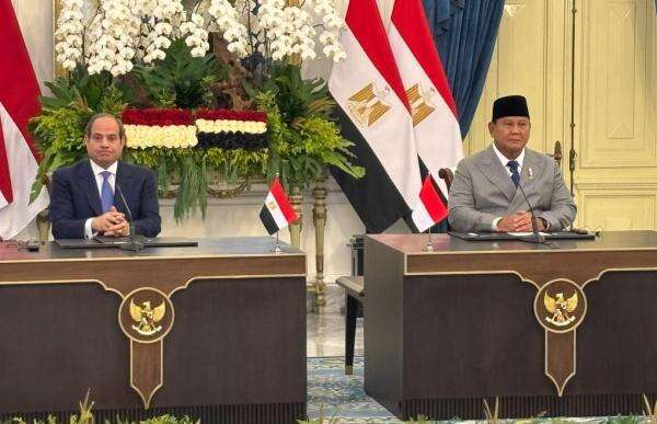 Prabowo Bertemu Presiden Mesir, Sepakat Bentuk Kemitraan Ekonomi Prabowo Bertemu Presiden Mesir, Sepakat Bentuk Kemitraan Ekonomi