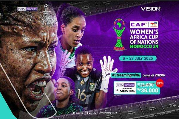 Deretan Laga Panas di CAF Womens Africa Cup of Nations 24! Streaming di VISION+ Deretan Laga Panas di CAF Womens Africa Cup of Nations 24! Streaming di VISION+