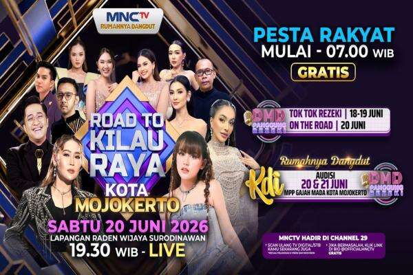 Road to Kilau Raya Mojokerto : MNCTV Hadir Meriahkan Hari Jadi Kota Mojokerto ke-108 Road to Kilau Raya Mojokerto : MNCTV Hadir Meriahkan Hari Jadi Kota Mojokerto ke-108