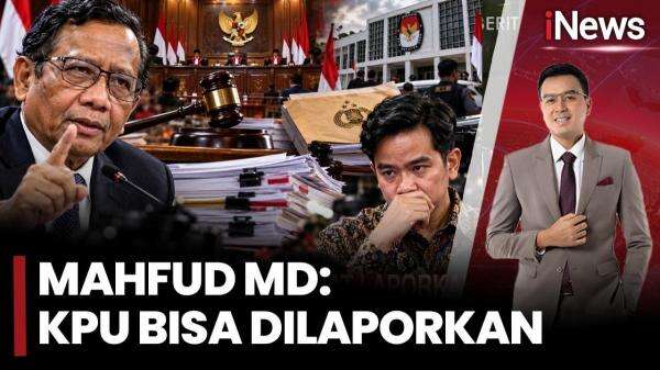 Mahfud MD: Kasus Ijazah Gibran, KPU Bisa Dilaporkan Jalur Hukum Pidana Mahfud MD: Kasus Ijazah Gibran, KPU Bisa Dilaporkan Jalur Hukum Pidana