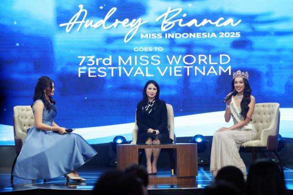 Audrey Bianca Andalkan Proyek Listrik di Sumba untuk Rebut Gelar Miss World 2026 Audrey Bianca Andalkan Proyek Listrik di Sumba untuk Rebut Gelar Miss World 2026