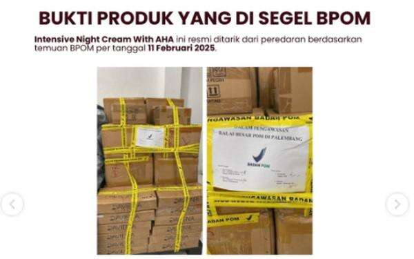 Klarifikasi Daviena Skincare Usai Produknya Ditarik BPOM, Warganet Alami Trust Issue Klarifikasi Daviena Skincare Usai Produknya Ditarik BPOM, Warganet Alami Trust Issue