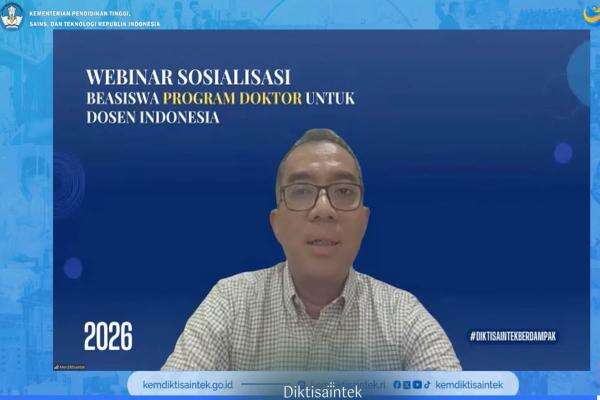 Beasiswa Program Doktor untuk Dosen 2026 Dibuka, Tanggung Biaya Kuliah hingga Riset Beasiswa Program Doktor untuk Dosen 2026 Dibuka, Tanggung Biaya Kuliah hingga Riset