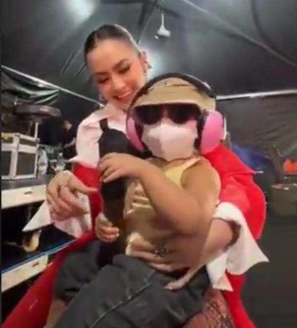 Mahalini Disorot karena Jaga Privasi Anak saat Diajak Latihan Manggung, Pakai Masker hingga Kacamata Mahalini Disorot karena Jaga Privasi Anak saat Diajak Latihan Manggung, Pakai Masker hingga Kacamata