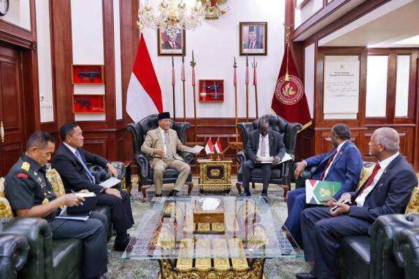 Sjafrie Sjamsoeddin Terima Kunjungan Menhan Sudan, Bahas Kerja Sama Pertahanan Sjafrie Sjamsoeddin Terima Kunjungan Menhan Sudan, Bahas Kerja Sama Pertahanan
