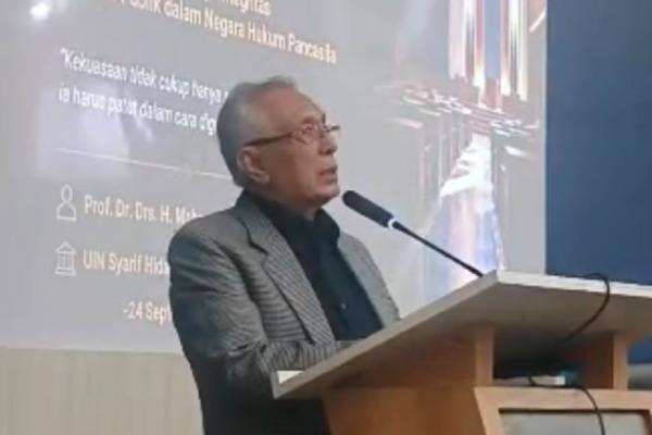 Ketua Dewan Etik Partai Golkar Dorong Pembentukan Mahkamah Etik Nasional Ketua Dewan Etik Partai Golkar Dorong Pembentukan Mahkamah Etik Nasional