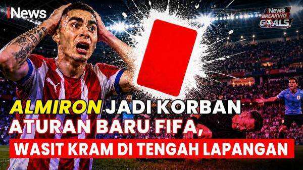 Miguel Almiron Jadi Pemain Pertama yang Dikartu Merah Akibat Tutup Mulut di Piala Dunia 2026 Miguel Almiron Jadi Pemain Pertama yang Dikartu Merah Akibat Tutup Mulut di Piala Dunia 2026