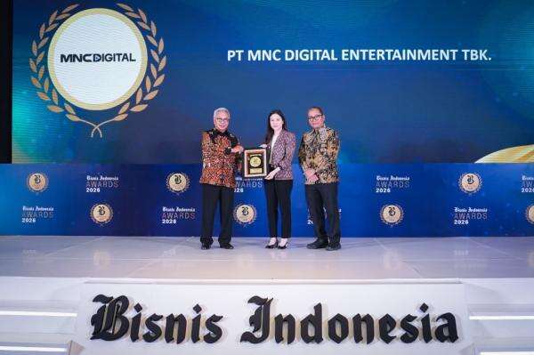Selamat! MNC Digital Entertainment Raih Penghargaan Bisnis Indonesia Awards 2026 Selamat! MNC Digital Entertainment Raih Penghargaan Bisnis Indonesia Awards 2026