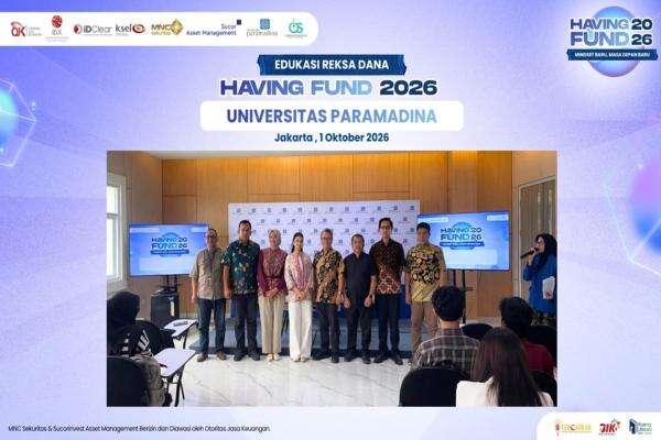 MNC Sekuritas dan Sucorinvest Asset Management Edukasi Mahasiswa Universitas Paramadina melalui Having Fund 2026 MNC Sekuritas dan Sucorinvest Asset Management Edukasi Mahasiswa Universitas Paramadina melalui Having Fund 2026