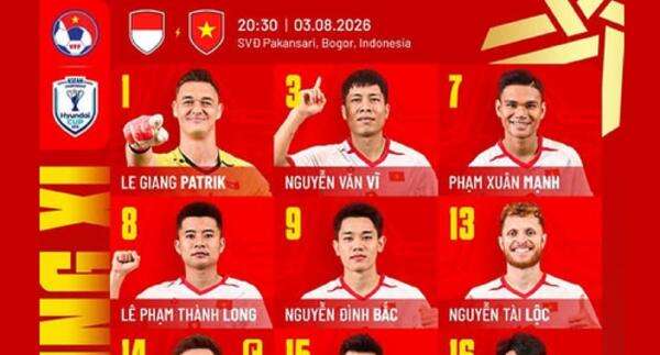 Hasil Timnas Indonesia vs Vietnam di Piala AFF 2026: Gol Nguyen Van Vi Bikin Tuan Rumah Teringgal 0-1! Hasil Timnas Indonesia vs Vietnam di Piala AFF 2026: Gol Nguyen Van Vi Bikin Tuan Rumah Teringgal 0-1!