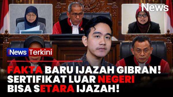 Terungkap di Sidang PHPU, Kemendikdasmen Jelaskan Proses Penyetaraan Pendidikan Gibran Terungkap di Sidang PHPU, Kemendikdasmen Jelaskan Proses Penyetaraan Pendidikan Gibran