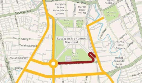 Ada Demo di Istana Negara Besok, Masyarakat Diimbau Hindari Kawasan Monas Ada Demo di Istana Negara Besok, Masyarakat Diimbau Hindari Kawasan Monas