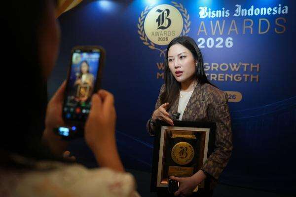 Raih Bisnis Indonesia Awards 2026, Angela Tanoesoedibjo Tegaskan MNC Digital Terus Berinovasi Raih Bisnis Indonesia Awards 2026, Angela Tanoesoedibjo Tegaskan MNC Digital Terus Berinovasi
