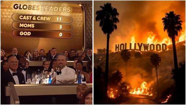 Dituding Penyebab Kebakaran Los Angeles, Video Menghina Tuhan di Golden Globes 2025 ini Viral Dituding Penyebab Kebakaran Los Angeles, Video Menghina Tuhan di Golden Globes 2025 ini Viral