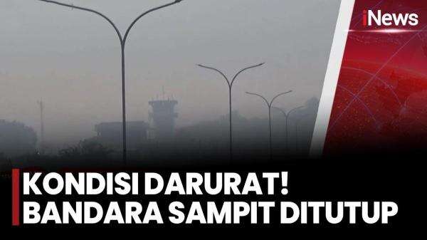 Kabut Asap Karhutla Pekat, Bandara Haji Asan Sampit Lumpuh Total Kabut Asap Karhutla Pekat, Bandara Haji Asan Sampit Lumpuh Total