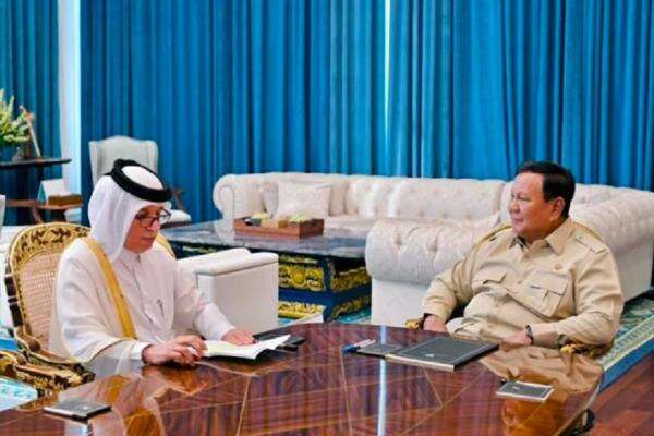 Prabowo Bertemu Menlu Qatar di Istana Merdeka, Ini Tiga Poin yang Dibahas Prabowo Bertemu Menlu Qatar di Istana Merdeka, Ini Tiga Poin yang Dibahas