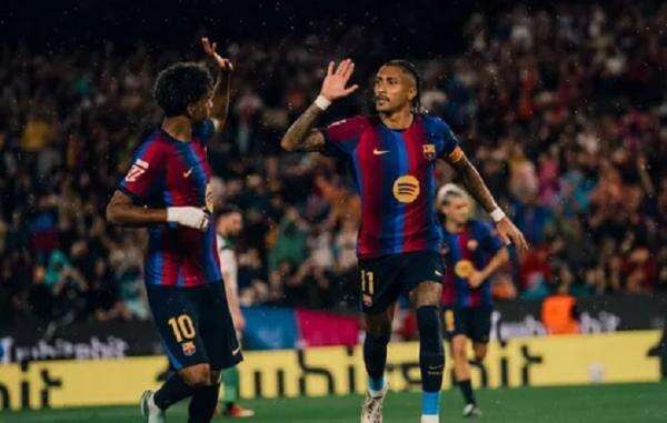 9 Gol Tercipta! Barcelona Pesta Gol atas Racing Santander, Raphinha Hattrick 9 Gol Tercipta! Barcelona Pesta Gol atas Racing Santander, Raphinha Hattrick