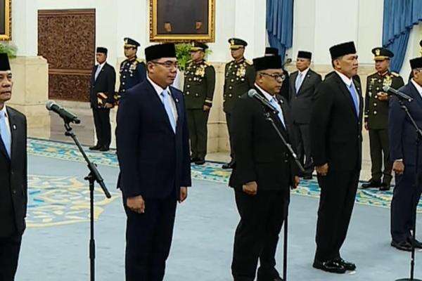 Prabowo Lantik Alim Setiawan Slamet Jadi Wamentan, Maulana Bungaran Wamen Imipas Prabowo Lantik Alim Setiawan Slamet Jadi Wamentan, Maulana Bungaran Wamen Imipas
