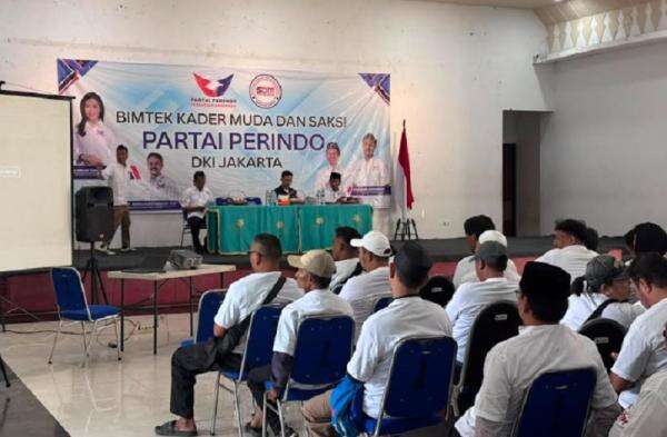 Partai Perindo Gelar Bimtek untuk Kader Muda-Saksi DPW Jakarta, Dorong Pemuda Aktif Berpolitik Partai Perindo Gelar Bimtek untuk Kader Muda-Saksi DPW Jakarta, Dorong Pemuda Aktif Berpolitik