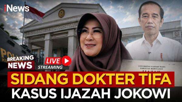 Dokter Tifa Percaya Diri Hadapi Sidang Kasus Ijazah Jokowi, Optimistis Eksepsi Diterima Dokter Tifa Percaya Diri Hadapi Sidang Kasus Ijazah Jokowi, Optimistis Eksepsi Diterima