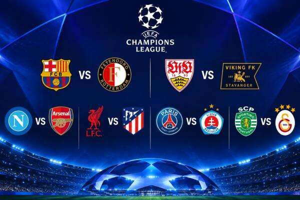 Jadwal Liga Champions Malam dan Dini Hari Nanti: Napoli vs Arsenal hingga Liverpool Hadapi Atletico Madrid Jadwal Liga Champions Malam dan Dini Hari Nanti: Napoli vs Arsenal hingga Liverpool Hadapi Atletico Madrid