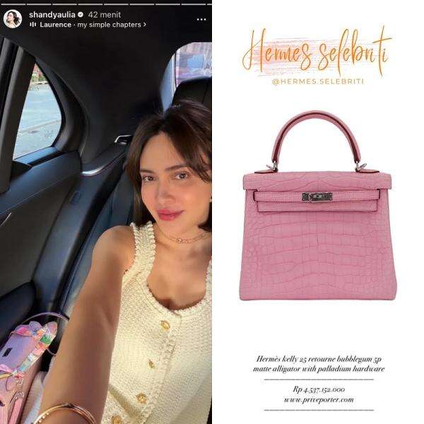 Shandy Aulia Pakai Tas Mewah Rp4,5 Miliar, Tuai Sorotan Netizen Shandy Aulia Pakai Tas Mewah Rp4,5 Miliar, Tuai Sorotan Netizen