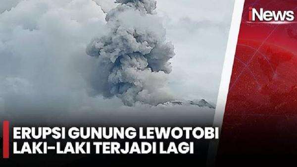 Penampakan Erupsi Gunung Lewotobi Laki-Laki, Warga Takut Dengar Suara Gemuruh Penampakan Erupsi Gunung Lewotobi Laki-Laki, Warga Takut Dengar Suara Gemuruh