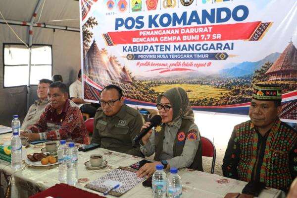 BNPB Respons Temuan Ombudsman, Pecepat Bangun Huntara bagi Korban Gempa NTT BNPB Respons Temuan Ombudsman, Pecepat Bangun Huntara bagi Korban Gempa NTT