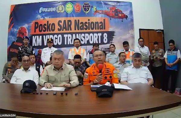 Basarnas Perluas Pencarian Korban KM Virgo Transport 8 di 6 Sektor Basarnas Perluas Pencarian Korban KM Virgo Transport 8 di 6 Sektor